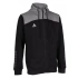 Select Oxford Zip Hoodie Women black/grey