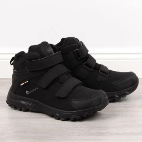 American Club M AM855 černé zateplené trekové boty