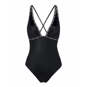 Dámské jednodílné plavky KW0KW02075-BEH - Calvin Klein