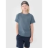 Hladké chlapecké tričko oversize 4F 4FJWSS25TTSHM2324-46S