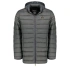 Geographical Norway pánská bunda AMIGOMAP LONG HOOD DB DGREY MEN 233 DARK GREY (WZ5086H/GN-GRIS FONCÉ)