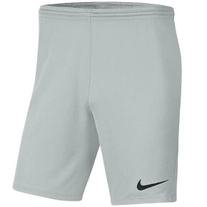Dětské kraťasy Nike Dry Park III NB K, šedé, BV6865 097 Dětské kraťasy Nike Dry Park III NB K, šedé, BV6865 097