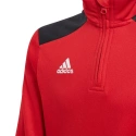 Dětská mikina REGISTA 18 TRAINING červená CZ8656 - Adidas
