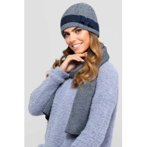 Dámská čepice 189625 granátová - Kamea