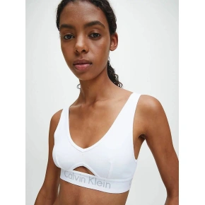 Calvin Klein Podprsenka Bralette Body Bílá S Průřezem S