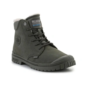 Palladium SP20 Cuff Leather Waterproof WL U 79067-325-M Olive Night boty