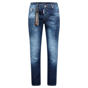 Geographical Norway MOD 207 EO MEN 2614 modré pánské kalhoty (SW6365H/GNO-Blue)