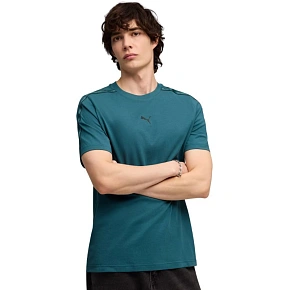 Pánské tričko Puma Tape Tee tyrkysové 691693 41 pánské Pánské tričko Puma Tape Tee tyrkysové 691693 41 pánské