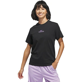 Dámské tričko adidas Bow on Linear Logo Graphic T-shirt black KB2400 Dámské tričko adidas Bow on Linear Logo Graphic T-shirt black KB2400