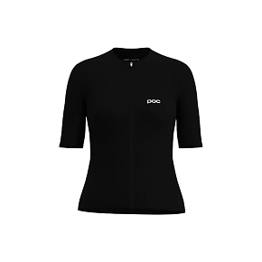 Cyklistické tričko POC W's Cadence Jersey, černé