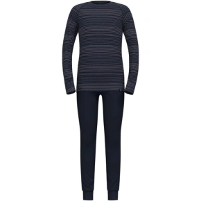 Termoaktivní prádlo - Odlo Set ACTIVE WARM Special Set velikost M námořnická modrá