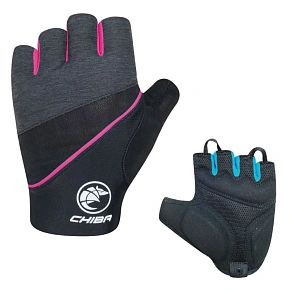 CHIBA rukavice LADY GEL PREMIUM II růžové, velikost M CHIBA rukavice LADY GEL PREMIUM II růžové, velikost M