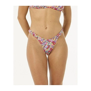 Plavky RIP CURL Las Flores High Leg Skimpy, tyrkysové Plavky RIP CURL Las Flores High Leg Skimpy, tyrkysové