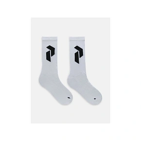 Ponožky Peak Performance Crew Sock 2, bílé Ponožky Peak Performance Crew Sock 2, bílé