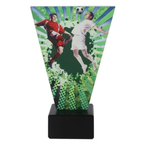 Skleněná fotbalová trofej Triumph