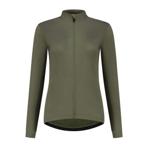 Rogelli dámský dres s dlouhým rukávem CORE green XL