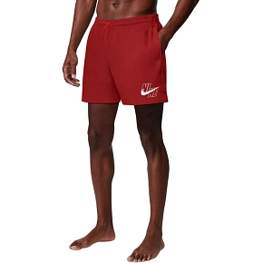 Plavky Nike Logo Lap 5" Volley červené NESSG574 614 Plavky Nike Logo Lap 5" Volley červené NESSG574 614