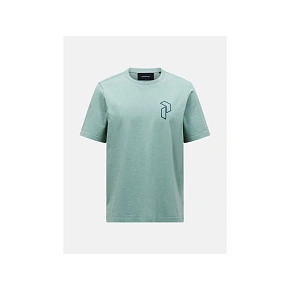 Pánské tričko PEAK PERFORMANCE M Original Graphic Tee, zelené Pánské tričko PEAK PERFORMANCE M Original Graphic Tee, zelené