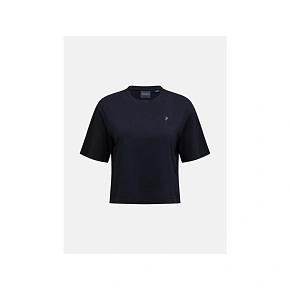 Dámské tričko PEAK PERFORMANCE W Light Tee, černé Dámské tričko PEAK PERFORMANCE W Light Tee, černé
