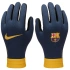 Rukavice Nike FC Barcelona Academy Thermafit H023 Jr FQ4596-010