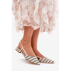 Dámské Baletky  béžové - Marquiiz