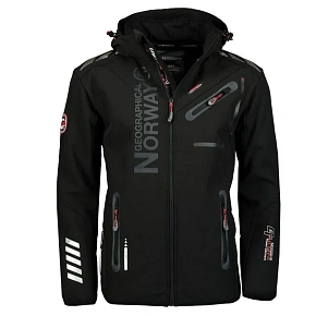 Bunda softshellová Geographical Norway Royaute Assor B Men 068 M WW1975H/GN/Black / černá