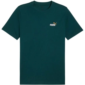 Pánské tričko Puma Ess 2 Color Small No. 1 Logo Tee sea green 684717 75 pánské