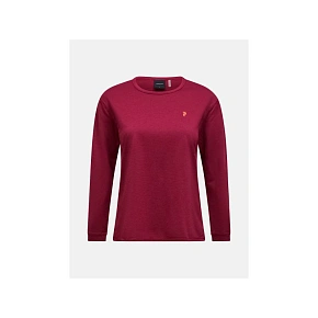 Tričko PEAK PERFORMANCE Trail Longsleeve Men, hnědé Tričko PEAK PERFORMANCE Trail Longsleeve Men, hnědé