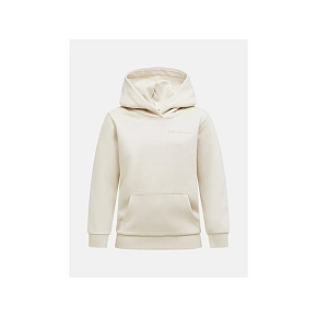 Dětská mikina PEAK PERFORMANCE Jr Original Small Logo Hood, barva béžová Dětská mikina PEAK PERFORMANCE Jr Original Small Logo Hood, barva béžová
