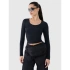 Dámské hladké tričko s dlouhým rukávem 4F 4FRSS25TLONF511-20S
