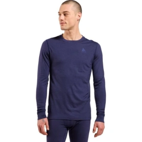 Odlo BL TOP spodní prádlo s dlouhým rukávem l/s MERINO 200 velikost M Blue