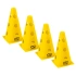 Sada tréninkových patníků 4 ks - 23 cm žlutá / PT4-12WH-Y