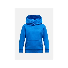 Dětská mikina PEAK PERFORMANCE Jr Original Small Logo Hood, modrá barva Dětská mikina PEAK PERFORMANCE Jr Original Small Logo Hood, modrá barva