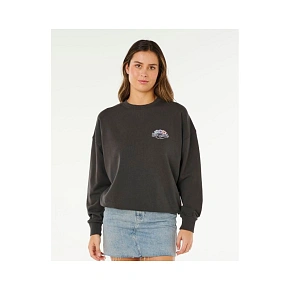 Dámská mikina RIP CURL Bells Heritage Crew, černá, pánská