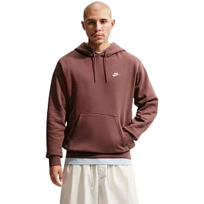Pánská mikina Nike Club BB, hnědá, FN3859 502, velikost XL Pánská mikina Nike Club BB, hnědá, FN3859 502, velikost XL