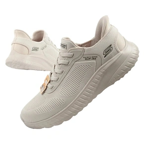 Pánská sportovní obuv Skechers Bobs Squad Chaos SLIP-INS ecru