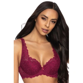 Dámská podprsenka CARMELA M-053/22 Bordó - MAT