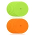 Ploché terénní značky - kulaté 15 cm - 6x zelené 6x oranžové SMJ sport ZPO-OG
