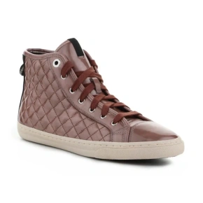 Dámské boty Geox D N.Klub A - Kov.Synth.Pat. W D4258A-000HI-C8014