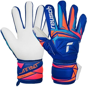 Reusch Attrakt Grip brankářské rukavice modré 5670815 4126 Reusch Attrakt Grip brankářské rukavice modré 5670815 4126