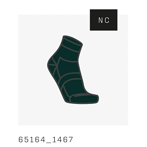 Cyklistické ponožky POC Cadence Road Short Sock, zelené