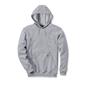 pánská mikina s kapucí Carhartt Hooded Sweatshirt – šedá melírovaná