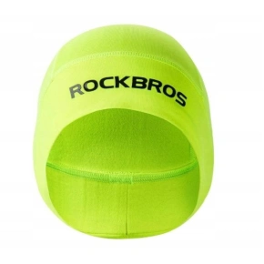 Rockbros univerzální sportovní čepice/pod helmu fluo