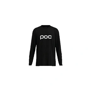 Tričko POC L/S Tee, černé Tričko POC L/S Tee, černé