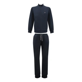 Pánské pyžamo 111795 CC570 00135 modrá - Emporio Armani