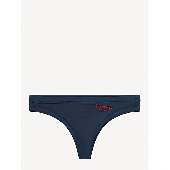 Tanga UW0UW01867-416 modrá - Tommy Hilfiger