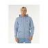 Pánská mikina RIP CURL Wettie Passage Icon Zip Thru, modrá