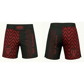 Šortky na MMA MASTERS PULSE SMMA-P, černé a červené Šortky na MMA MASTERS PULSE SMMA-P, černé a červené