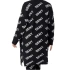 Dámský župan - cardigan YI3022597 019 černá/bílá - DKNY