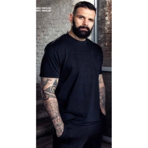 LEONE pánské tričko LSM924/S16 tyrkysové "L"